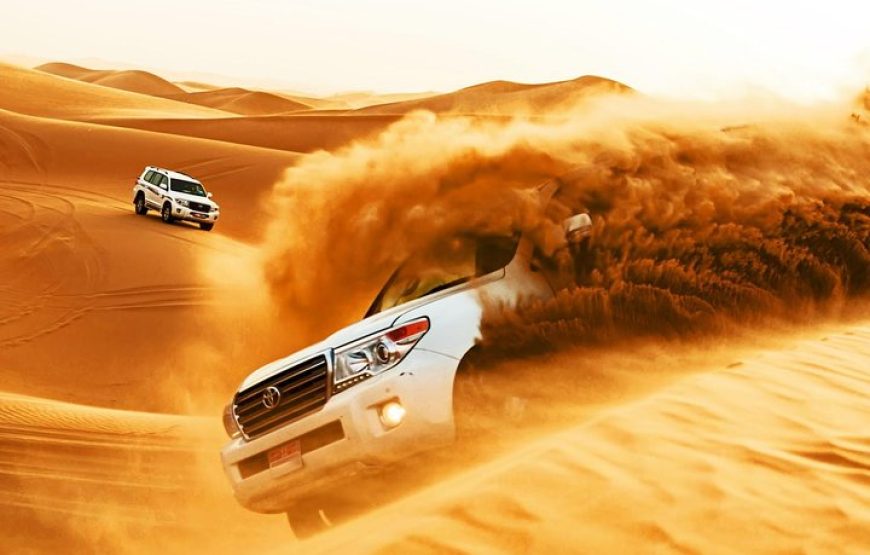 CLASSIC RED DUNE EVENING DESERT SAFARI + BEDOUIN BBQ DINNER EXPERIENCE