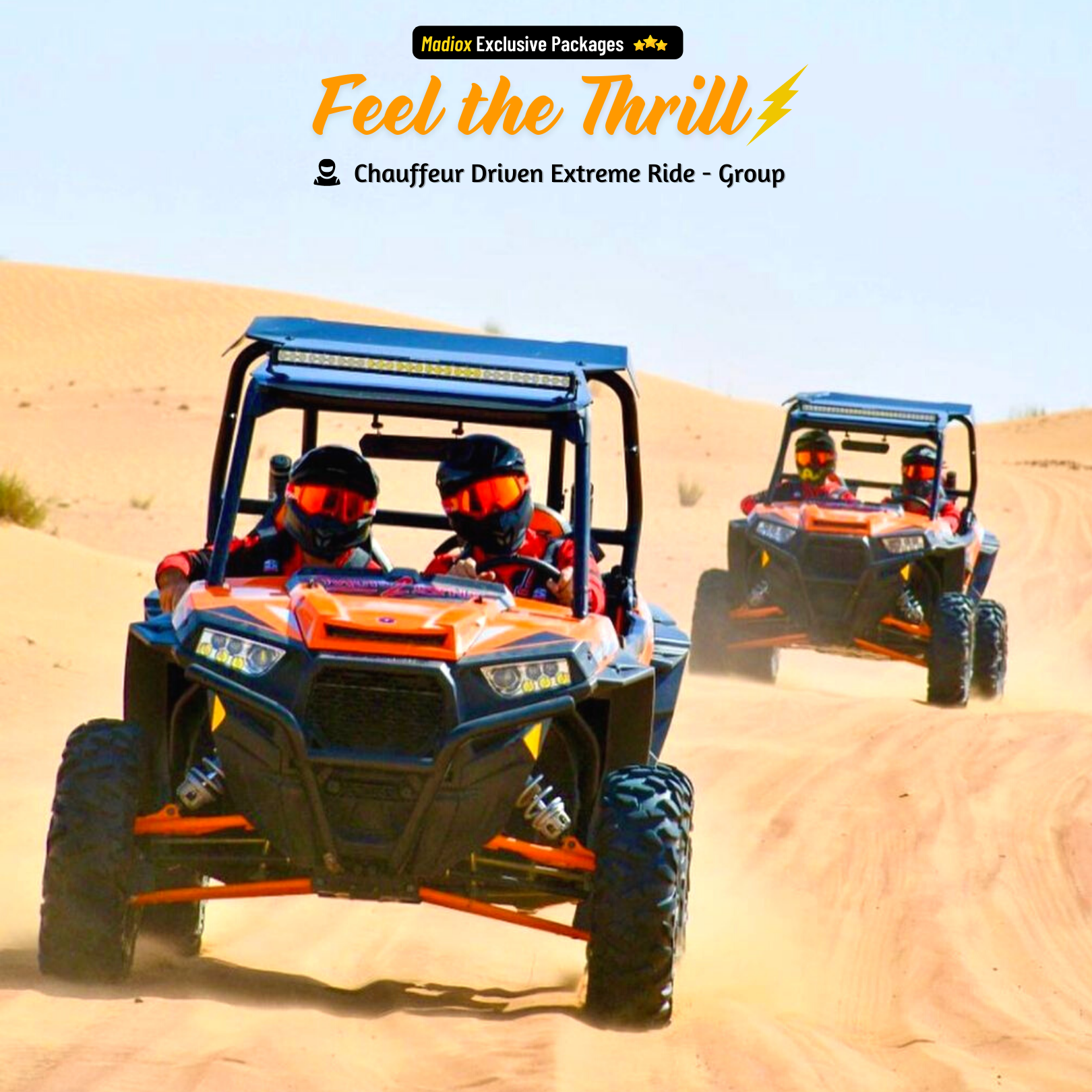 Desert Dune Buggy Extreme Ride